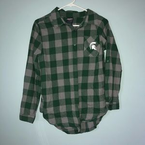 MSU flannel, never worn